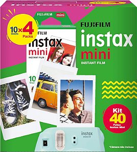 Filme Instantâneo Fujifilm Instax Mini 40 Fotos