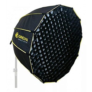 Softbox Greika GK3-90 Parabólico 90cm com Grid para Flash com Sistema Bowen