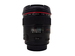 Lente Canon EF 24mm f/1.4 L II USM Seminova