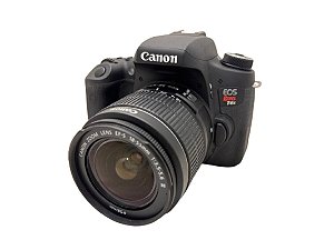 Câmera Canon EOS Rebel T6s com Lente 18-55mm III Seminova