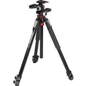 Tripé Manfrotto MK055XPRO3 Com Cabeça 3 Vias