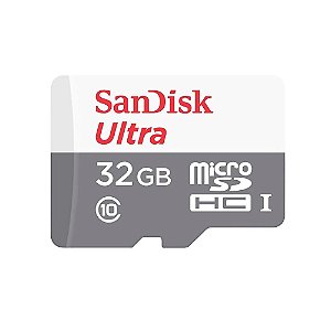 Cartão de Memória SanDisk Micro SDHC Ultra 32GB 80 MB/s