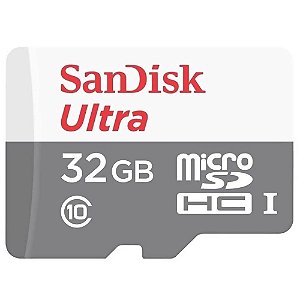 Cartão de Memória SanDisk Micro SDHC Ultra 32GB 100 MB/s