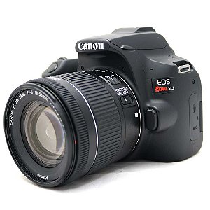 Câmera Canon EOS Rebel SL3 com Lente 18-55mm IS STM Seminova