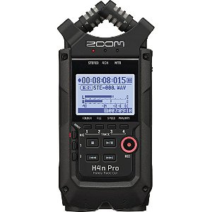 Gravador Digital De Áudio Zoom H4N Pro