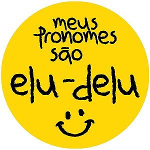 Botton elu|delu amarelo e preto