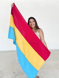 Bandeira PANSEXUAL de tecido