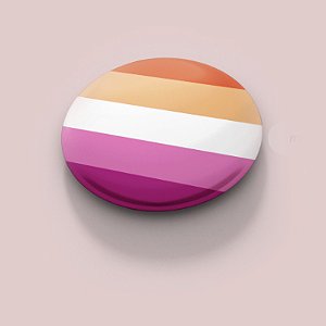 Botton da bandeira lésbica