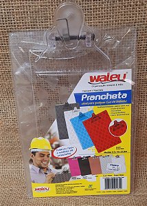 Prancheta pequena cristal - 0,3cmx16cmx25,9cm - Waleu