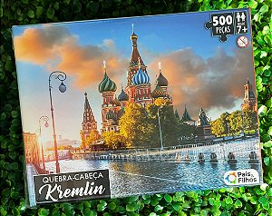 Quebra-cabeça Kremlin - 500 peças - Pais & Filhos