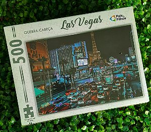 Quebra-cabeça Las Vegas - 500 peças - Pais & Filhos