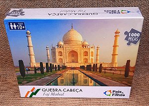 Quebra-cabeça - Taj Mahal - 1000 peças - Pais & Filhos