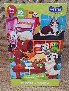 Quebra-cabeça - Cozinha Animal - Toyster