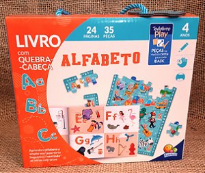 Alfabeto - Livro com quebra-cabeça - Todolivro Play - Editora Todolivro
