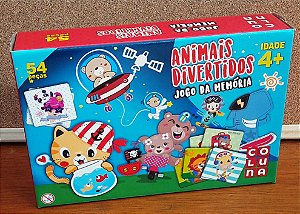 Jogo da memória - Animais divertidos - Coluna