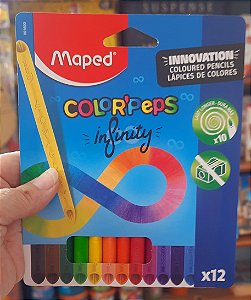 Lápis de cor Infinity 12 cores - Maped