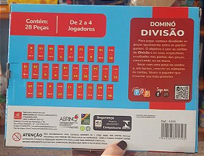 Dominó Divisão - Coleção POP - Brincadeira de Criança
