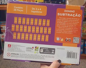 Dominó Subtração - Coleção POP - Brincadeira de Criança