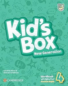 Kid's Box New Generation - Workbook 4 - Editora Cambridge