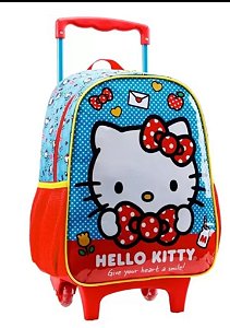 Mochila Hello Kitty com rodinhas - Xeryus