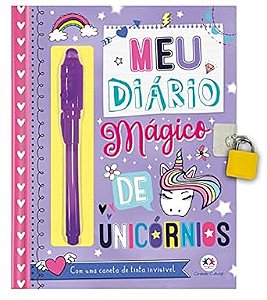 Meu diário mágico de unicórnios - Editora Ciranda Cultural