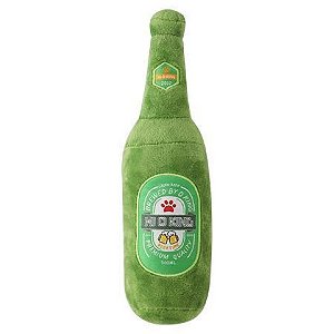 Pelúcia Garrafa de Cerveja para Cachorro
