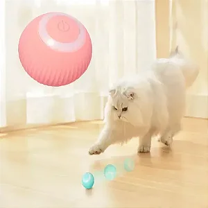Bola Automática Interativa Recarregável para Gatos - Sem fio