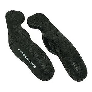 Bar Ends Mtb Emborrachado Preto Bike Absolute Bar Hand