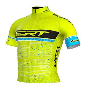Camisa Ciclismo Ert New Elite Pro Racing Cycling Team Azul