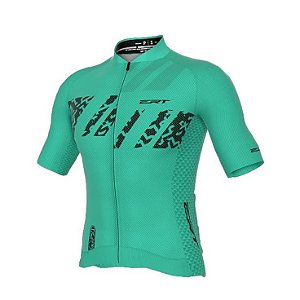 Camisa Ciclismo Ert Premium Aqua Marine Slim Fit