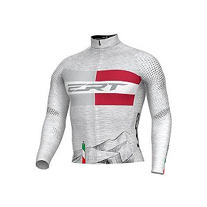 Camisa Ciclismo New Elite ERT Manga Longa Val Di Sole