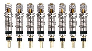8 Núcleo Válvula Miolo Reparo Bico Presta Camara E Tubeless