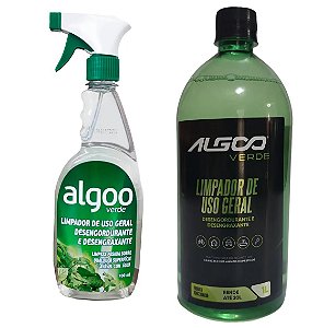 Desengordurante Algoo Verde 1,7L Concentrado Limpeza Pesada