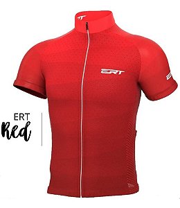 Camisa Ciclismo Ert New Tour Red Bike Mtb Speed