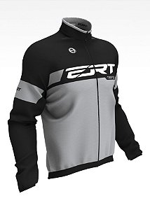 Colete Corta Vento Manga Longa Ert Preto Bike Speed Mtb