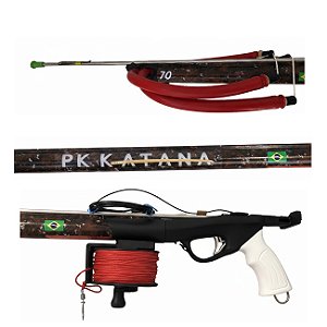 Arbalete PK Katana Personalizado Marron Dual 16MM - PK SUB