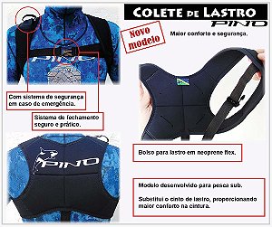 Colete de Lastro - Pino