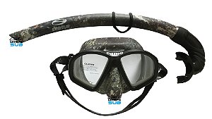 Kit de Mergulho Camuflado Grey - Seasub