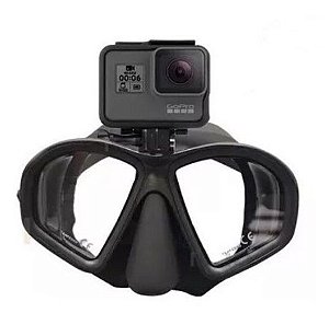 Máscara Click Com Suporte Gopro - Seasub