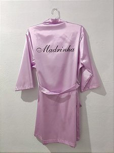 Robe Liso Personalizado