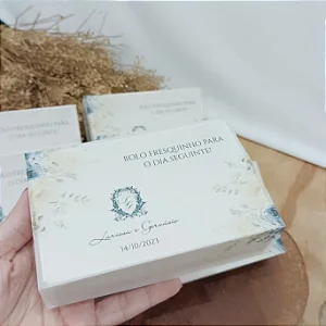 Slide Cake - Caixinha para Fatia de Bolo Personalizada