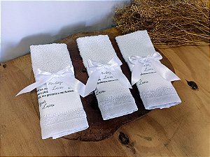 Toalha personalizada para lembrança