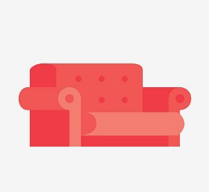 Cama Bichinho Chic Standard Preto com Rosa
