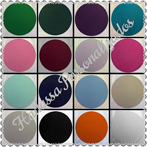 Capas para sousplat em tecido de oxford - Para Base de 30 ou 35 cm -Lisas