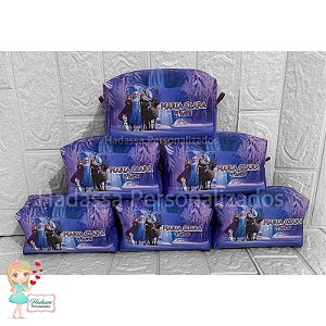 Necessaire Personalizadas - Modelo Box -   15 unidades - Frozen