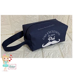 Necessaire Modelo Box com Alças - PAI - 10 unidades