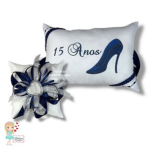 Almofada de Sapato e Anel de Debutante - 15 anos **
