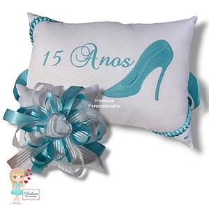 Almofada de Sapato e Anel de Debutante - 15 anos **
