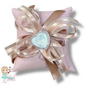 Almofada para anel de debutante ou alianças
