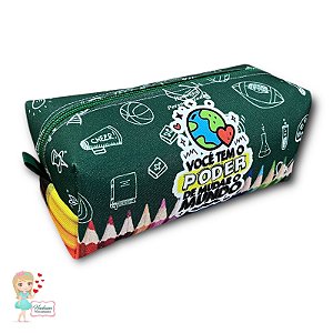 Necessaire Modelo estojo Box G - Professores  - 10 UNIDADES